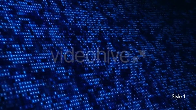 Digital Computer Numbers of Data Screen 4K - Download Videohive 21117369