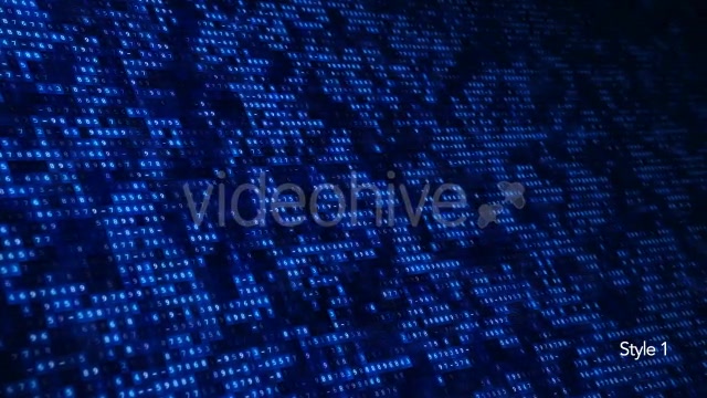 Digital Computer Numbers of Data Screen 4K - Download Videohive 21117369