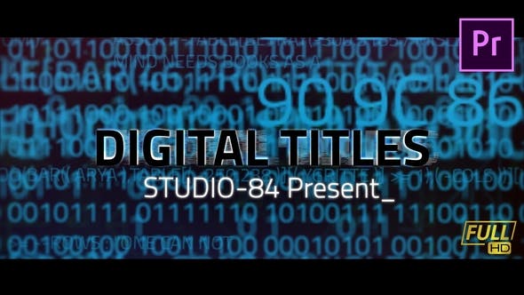 Digital Core Titles - 24814596 Videohive Download