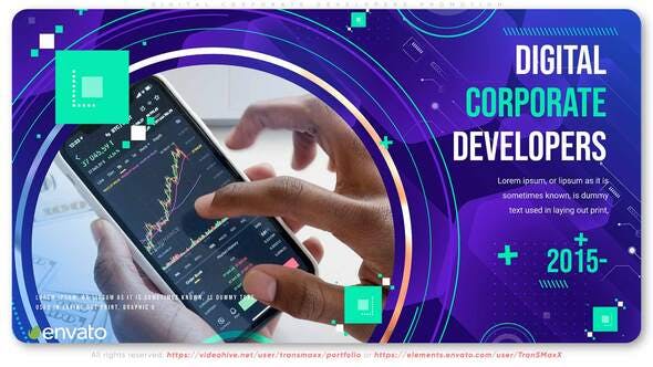 Digital Corporate Developers Promotion - Download Videohive 31211721