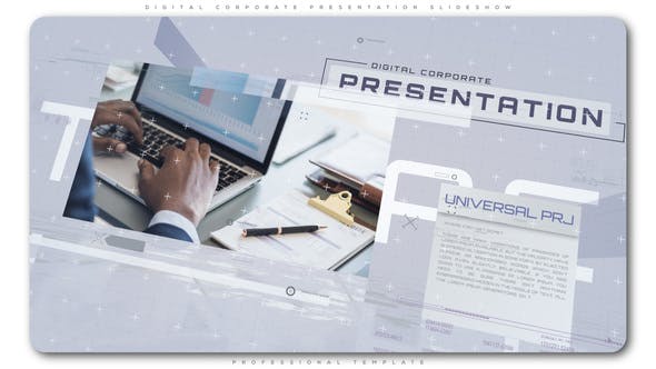 Digital Corporate Presentation Slideshow - Download 22668630 Videohive