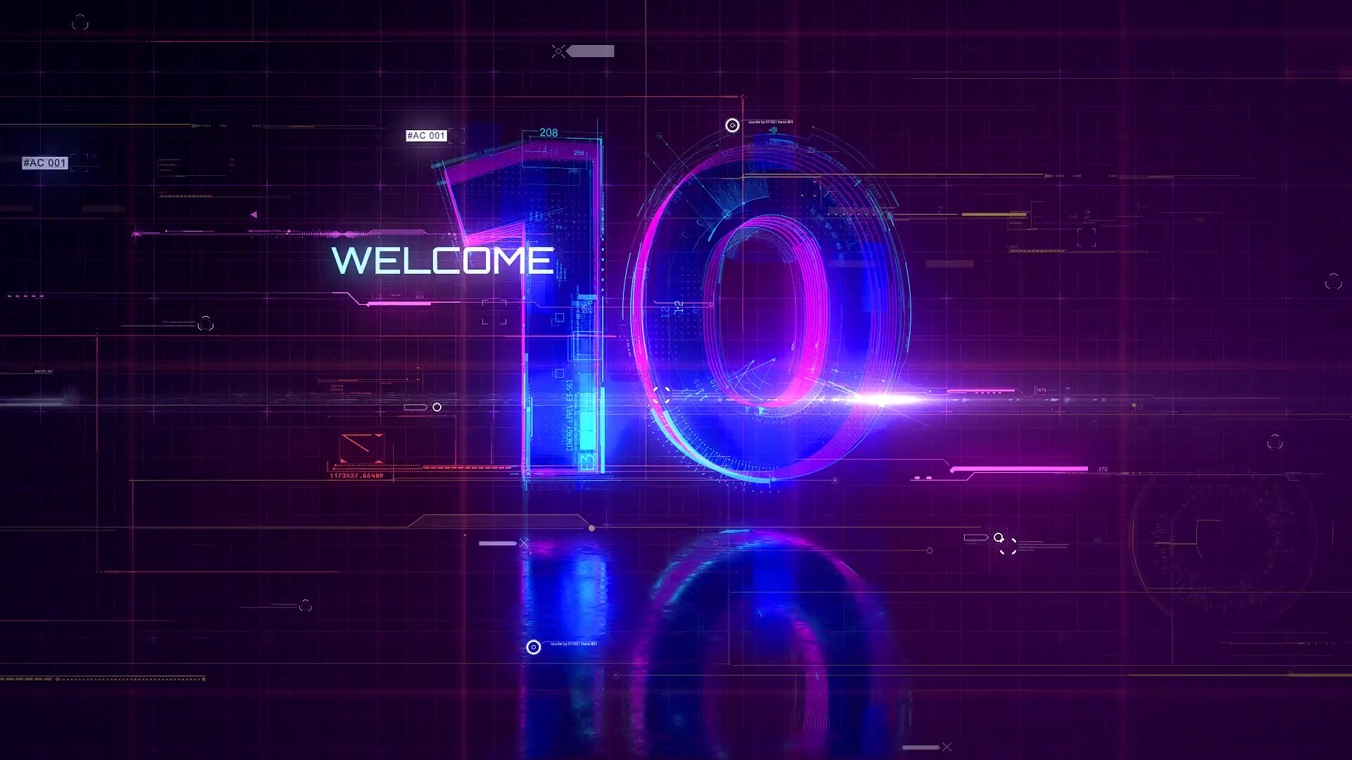 Digital Countdown Videohive 23709123 After Effects Image 2
