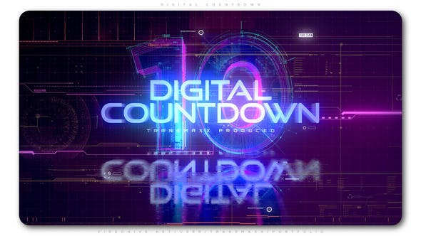 Digital Countdown - Download 23709123 Videohive