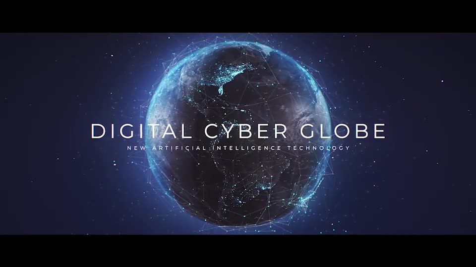 Digital Cyber Globe Intro Videohive 43749843 After Effects Image 2