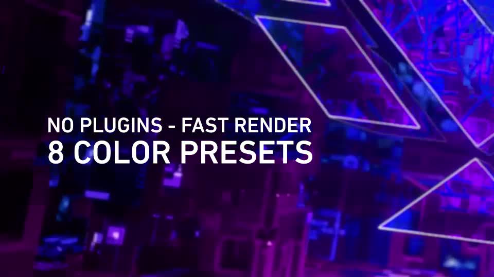 Digital Cyber Technology Logo Reveal. 8 Color Presets. Videohive 26624926 After Effects Image 1