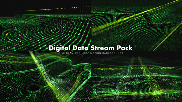 Digital Data Stream Pack - Download Videohive 17388758