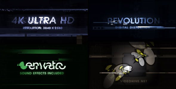 Digital Distortion (Revolution) 4K Ultra HD - Download 4640689 Videohive