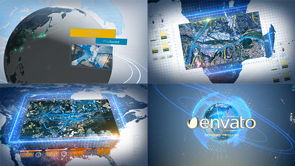 Digital Earth Motion Graphics - Download Videohive 18998389