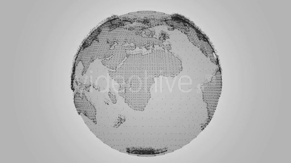 Digital Earth Rotating - Download Videohive 21325512