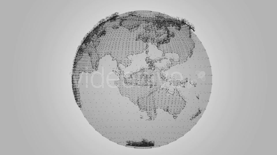 Digital Earth Rotating - Download Videohive 21325512