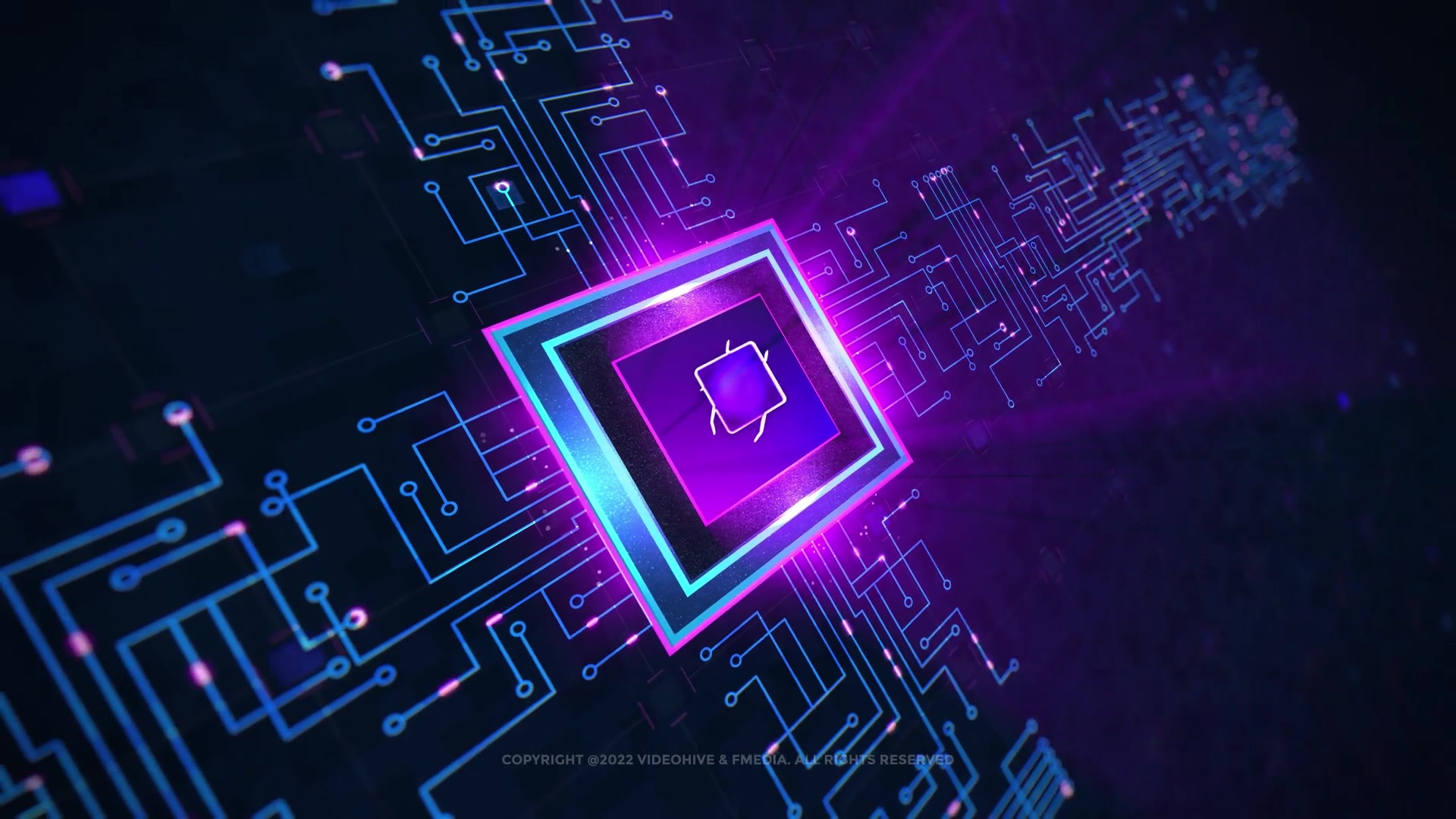 Digital Electric Circuit Logo Reveal Videohive 36085463 After Effects Image 7