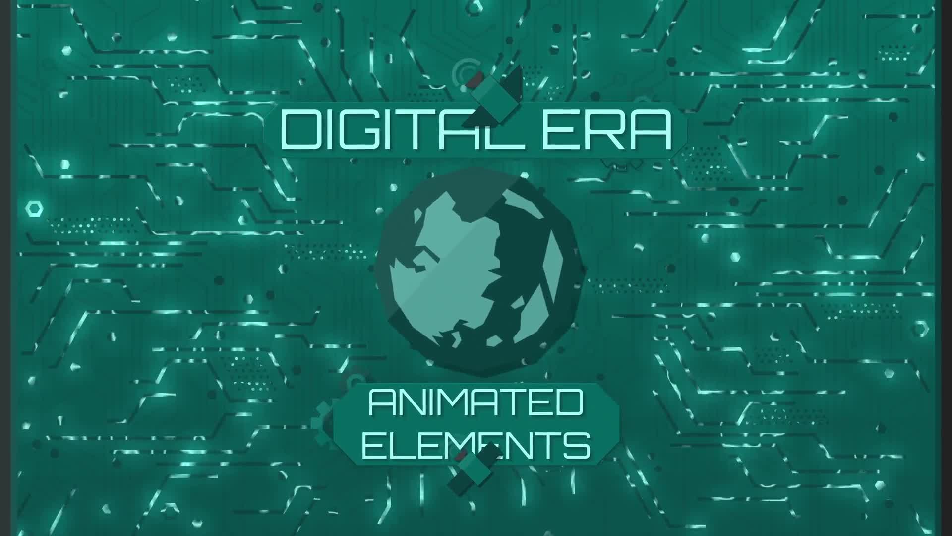 Digital Era 400+ Animated Icons and Elements Pack Videohive 20790600 After Effects Image 1