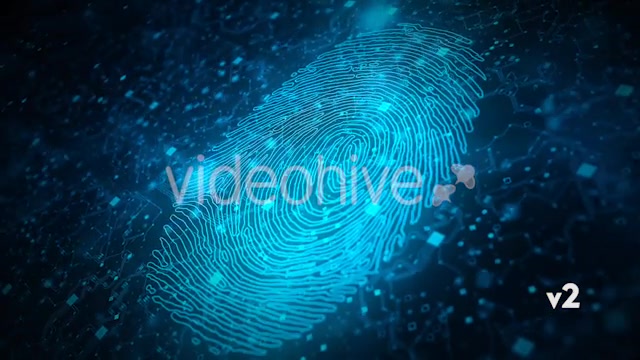 Digital Fingerprint Artificial Intelligence Network Connection - Download Videohive 21073866