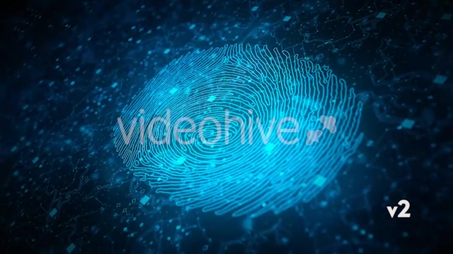 Digital Fingerprint Artificial Intelligence Network Connection - Download Videohive 21073866