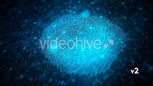 Digital Fingerprint Artificial Intelligence Network Connection - Download Videohive 21073866