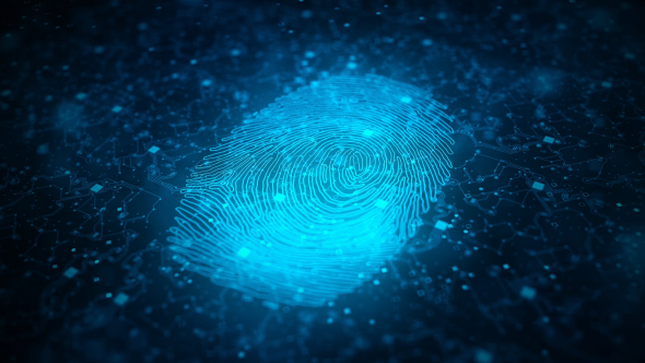 Digital Fingerprint Artificial Intelligence Network Connection - Download Videohive 21073866