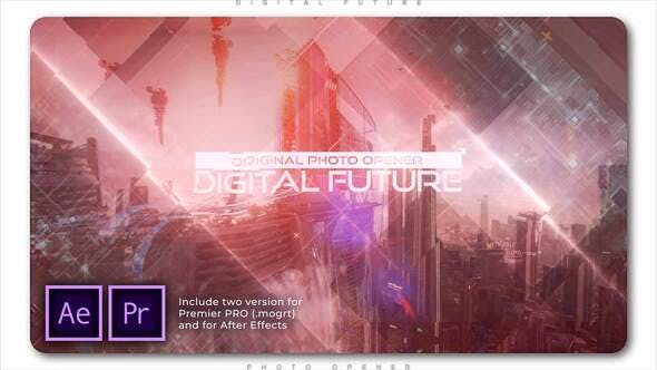 Digital Future Photo Opener - Download Videohive 27690835