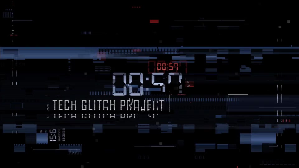 Digital Glitch Countdown and Titles Videohive 15836520 After Effects Image 5