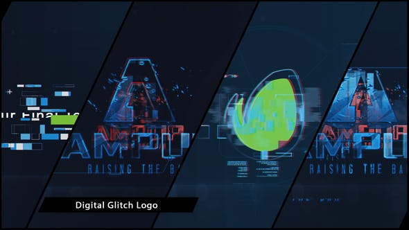 Digital Glitch Logo - 16527941 Videohive Download