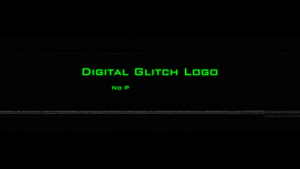 Digital Glitch Logo - Download Videohive 19495090