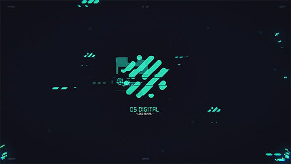 Digital Glitch Logo - Videohive Download 21427662