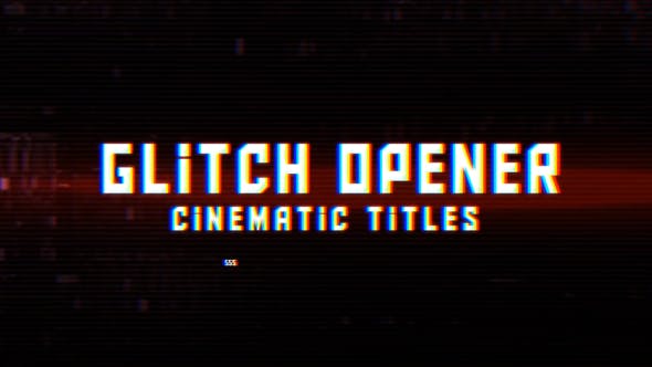 Digital Glitch Opener - Download 19291072 Videohive