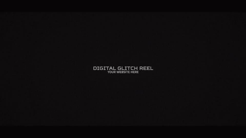 Digital Glitch Reel Videohive 18629099 After Effects Image 1
