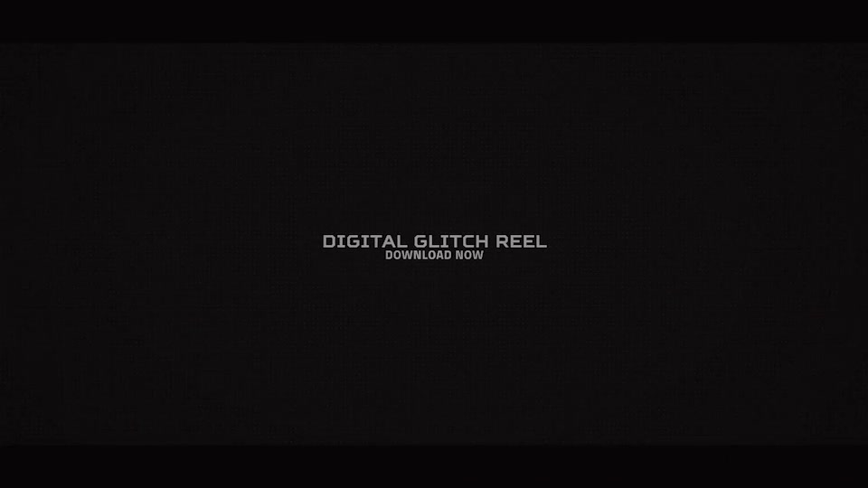 Digital Glitch Reel Videohive 18629099 After Effects Image 11