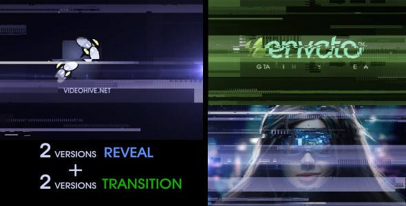 Digital Glitch Reveal and Transition - Videohive 8619755 Download