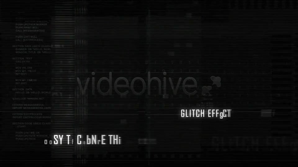 Digital Glitch Titles and Logo Reveal - Download Videohive 3871296
