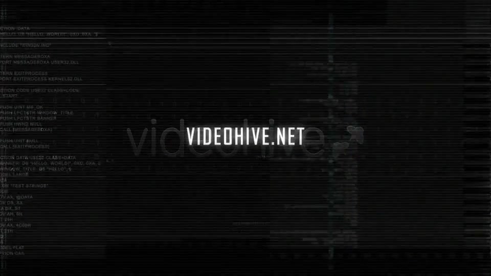 Digital Glitch Titles and Logo Reveal - Download Videohive 3871296