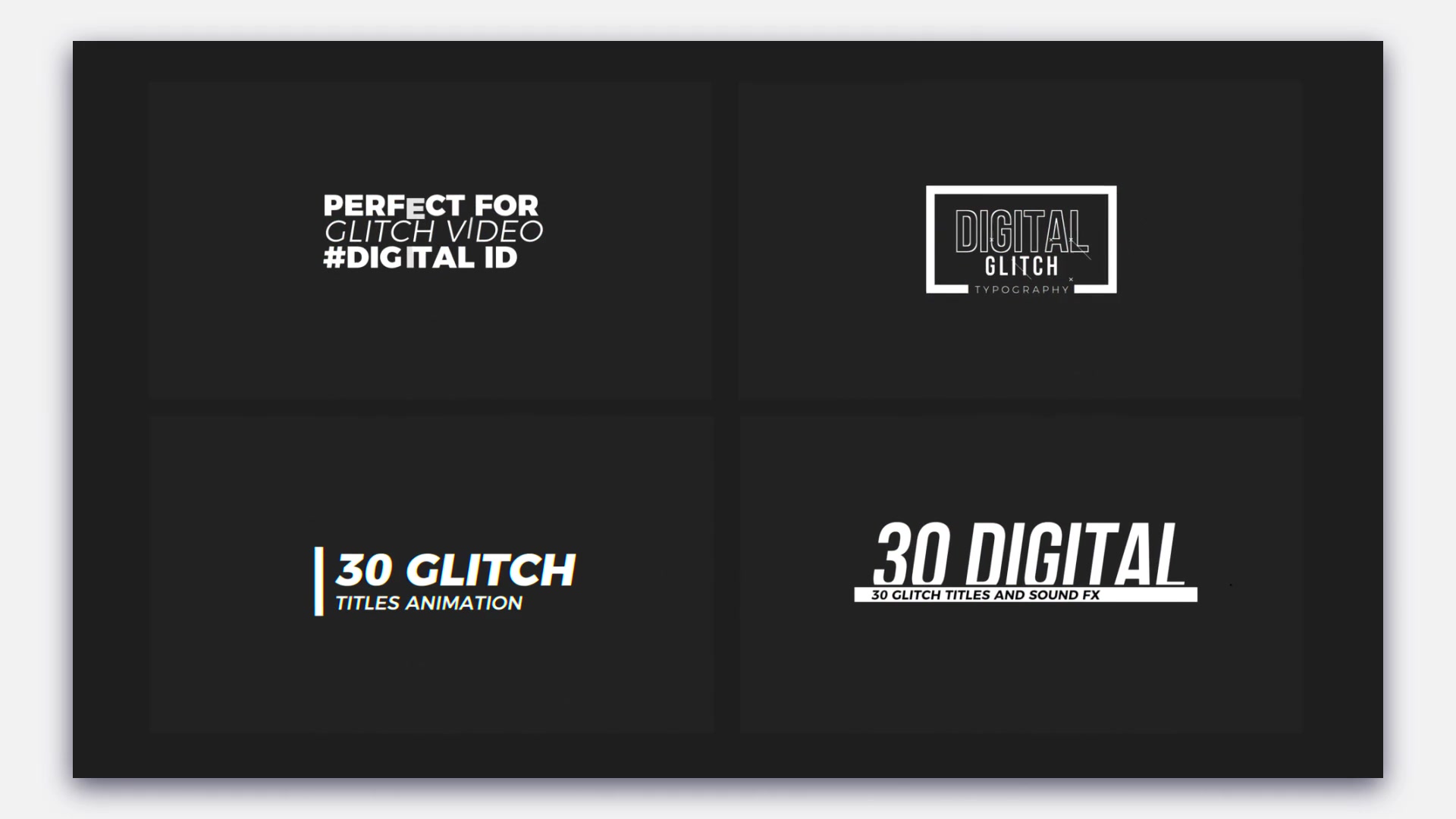Digital Glitch Titles | For FCPX Videohive 27391509 Apple Motion Image 7