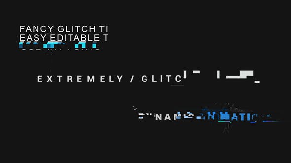 Digital Glitch Titles // Sound Fx - Videohive 21336709 Download