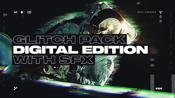 Digital Glitch Transitions - 35270958 Videohive Download