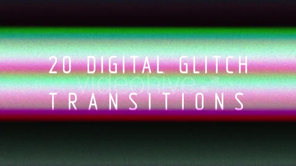 Digital Glitch Transitions - Download Videohive 9215728