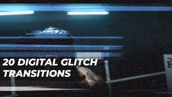 Digital Glitch Transitions - Videohive 31802776 Download