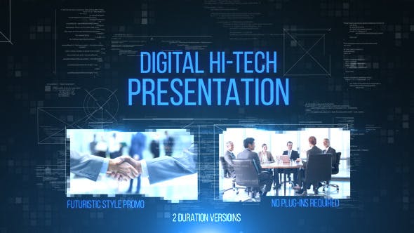 Digital Hi Tech Presentation - 10855541 Videohive Download