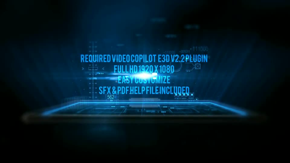 Digital Holographic Intro Videohive 23954651 After Effects Image 11