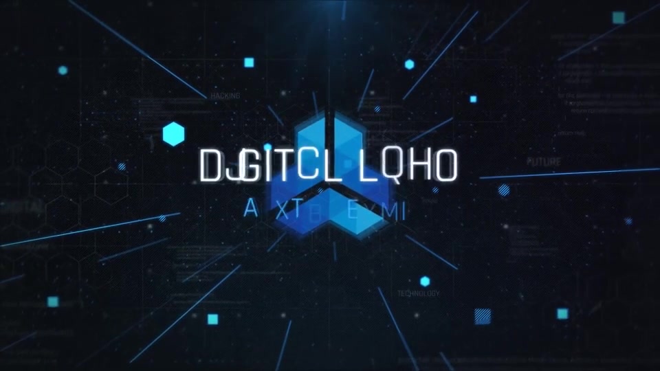 Digital Logo Opener Videohive 24802271 After Effects Image 6