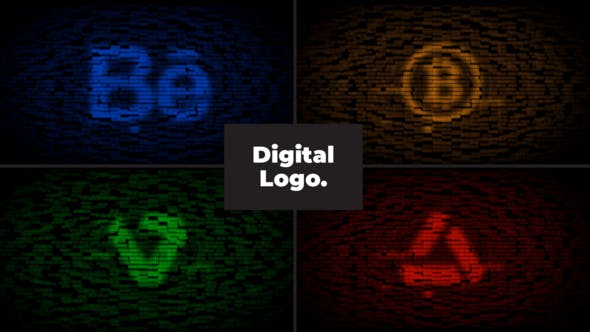 Digital Logo Reveal - Videohive Download 32037304