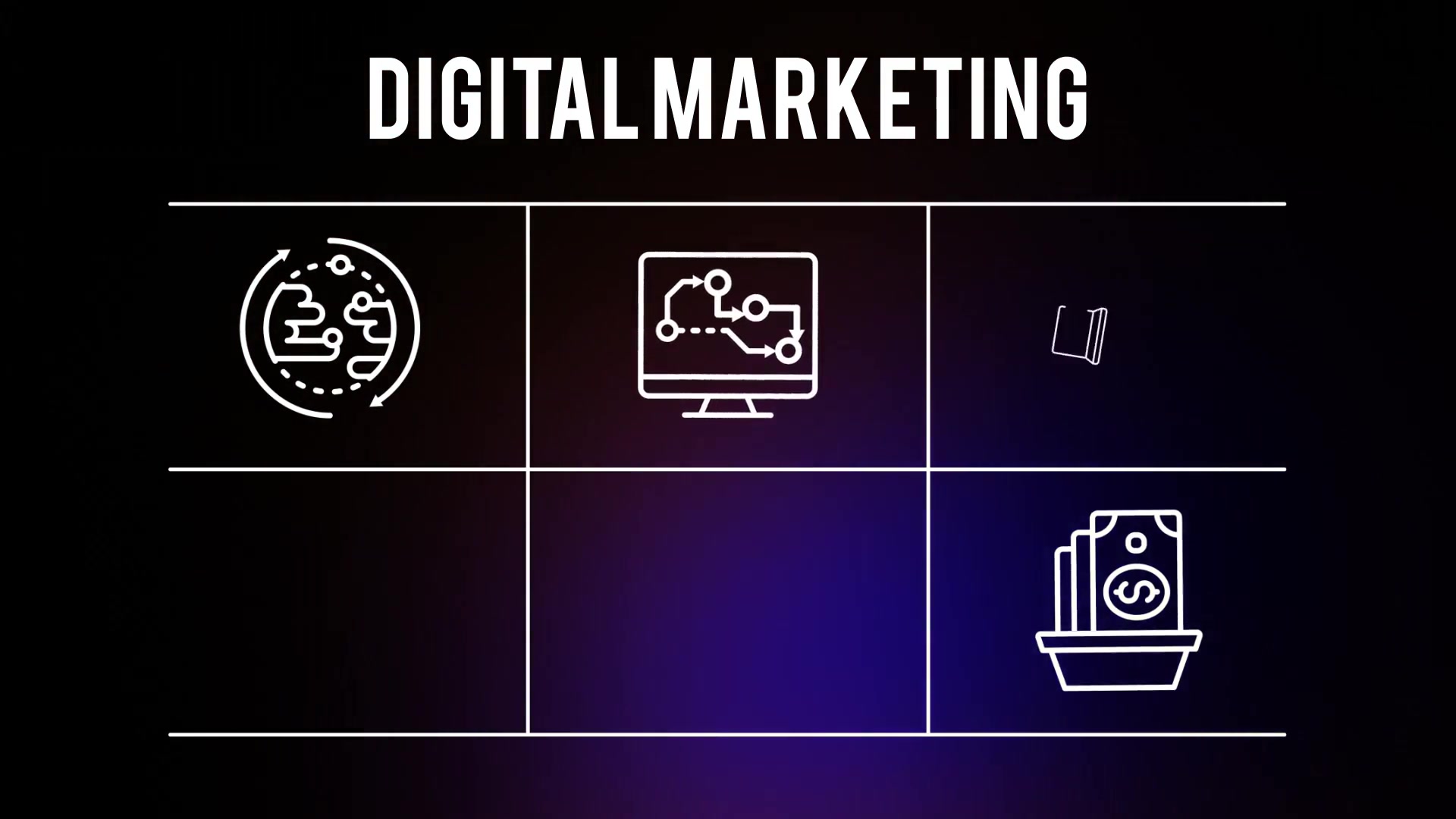 Digital Marketing 25 Outline Icons - Download Videohive 23194931