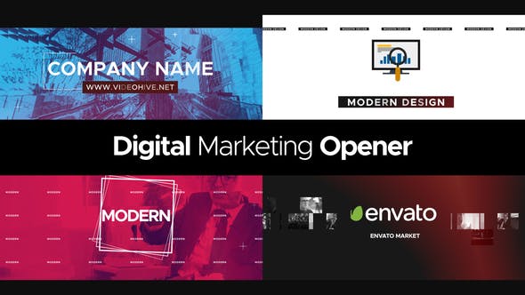 Digital Marketing Opener - 23208569 Download Videohive