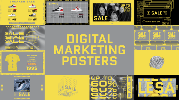 Digital Marketing Posters - Videohive 30955119 Download