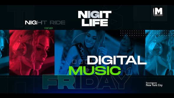 Digital Music Party - Download Videohive 32658484