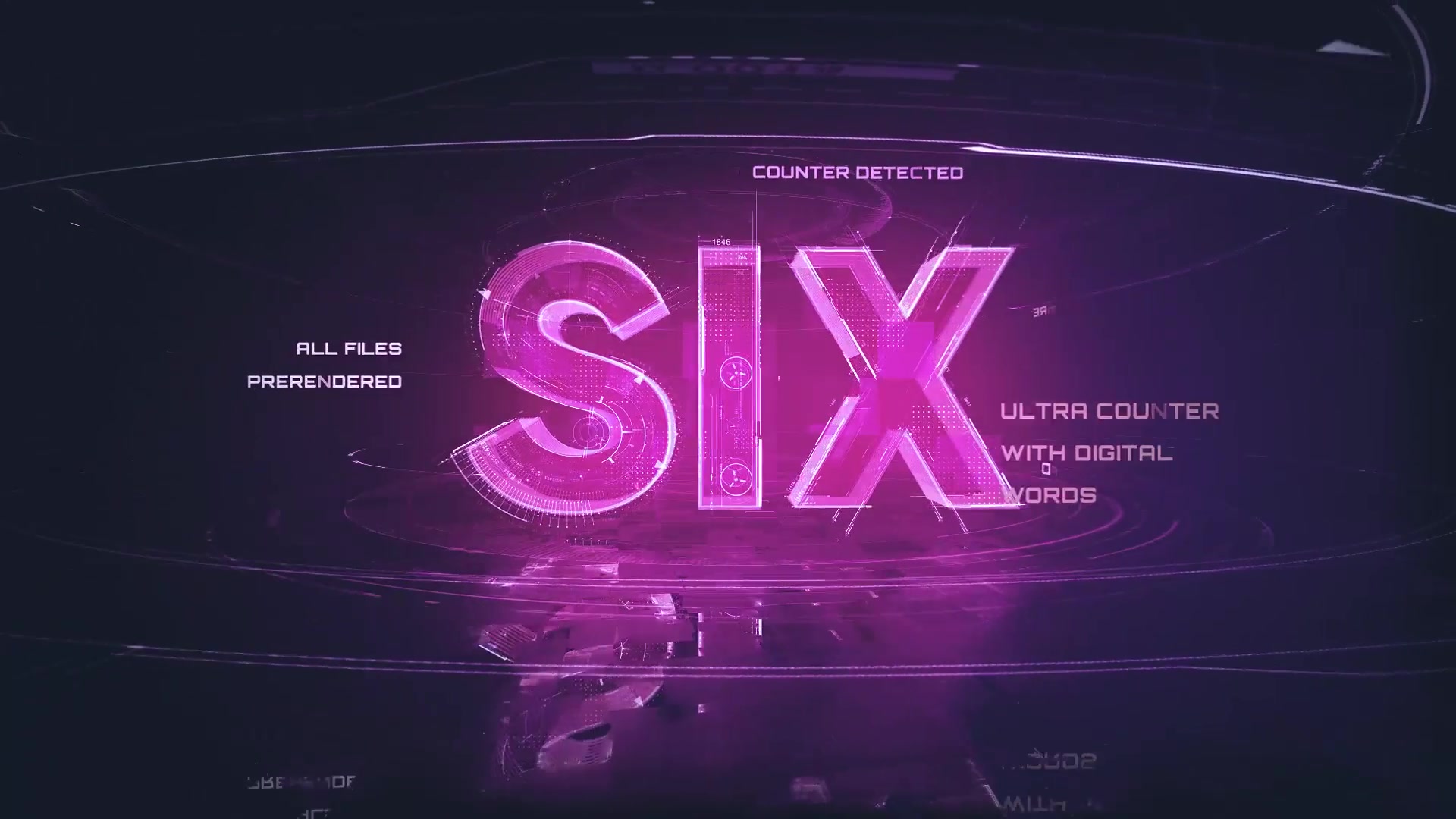 Digital Neon TEN Counter Videohive 26319979 After Effects Image 4