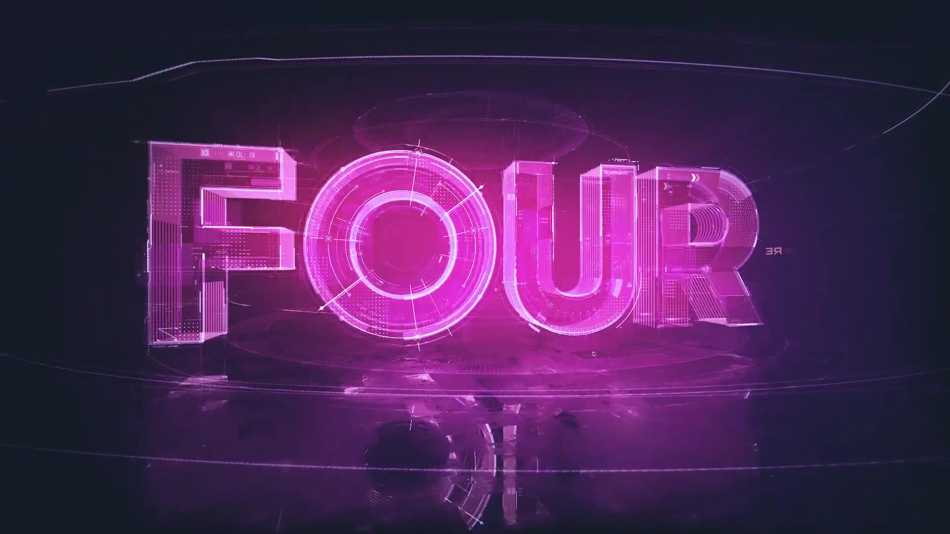 Digital Neon TEN Counter Videohive 26319979 After Effects Image 5
