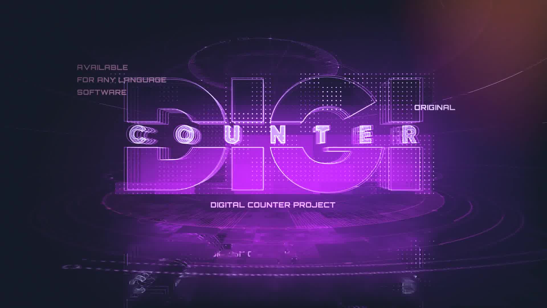 Digital Neon TEN Counter Videohive 26319979 After Effects Image 9