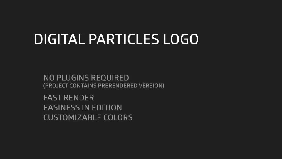 Digital Particles Logo - Download Videohive 10299498