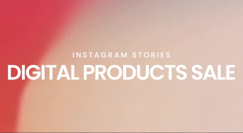 Digital Products Sale Instagram Stories Videohive 33624898 After Effects Image 1