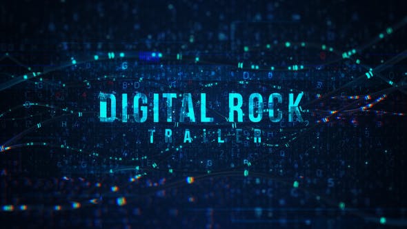 Digital Rock Trailer - Videohive 21176480 Download